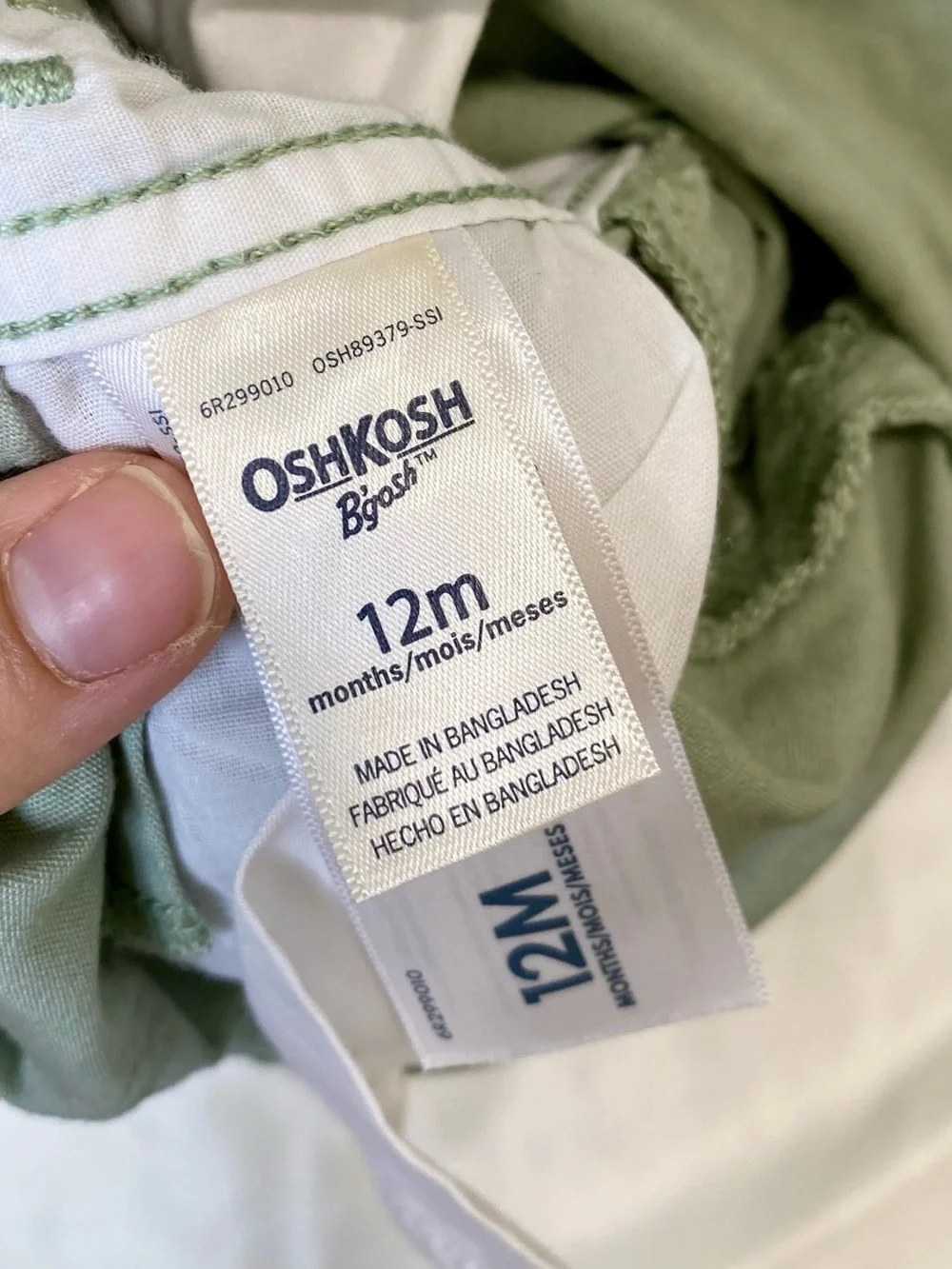 OshKosh Bgosh soft sage